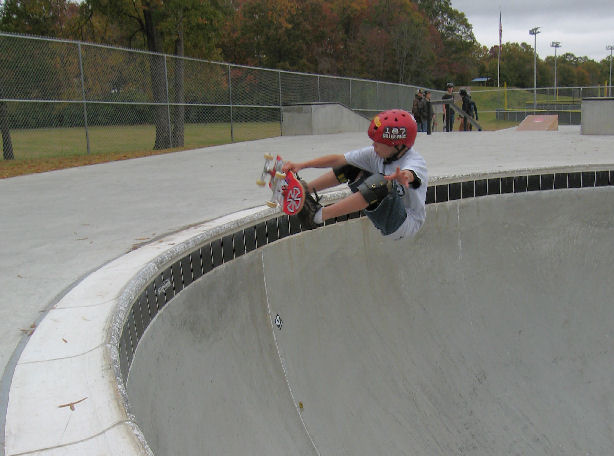 Chris Coffman with a nice frontside air